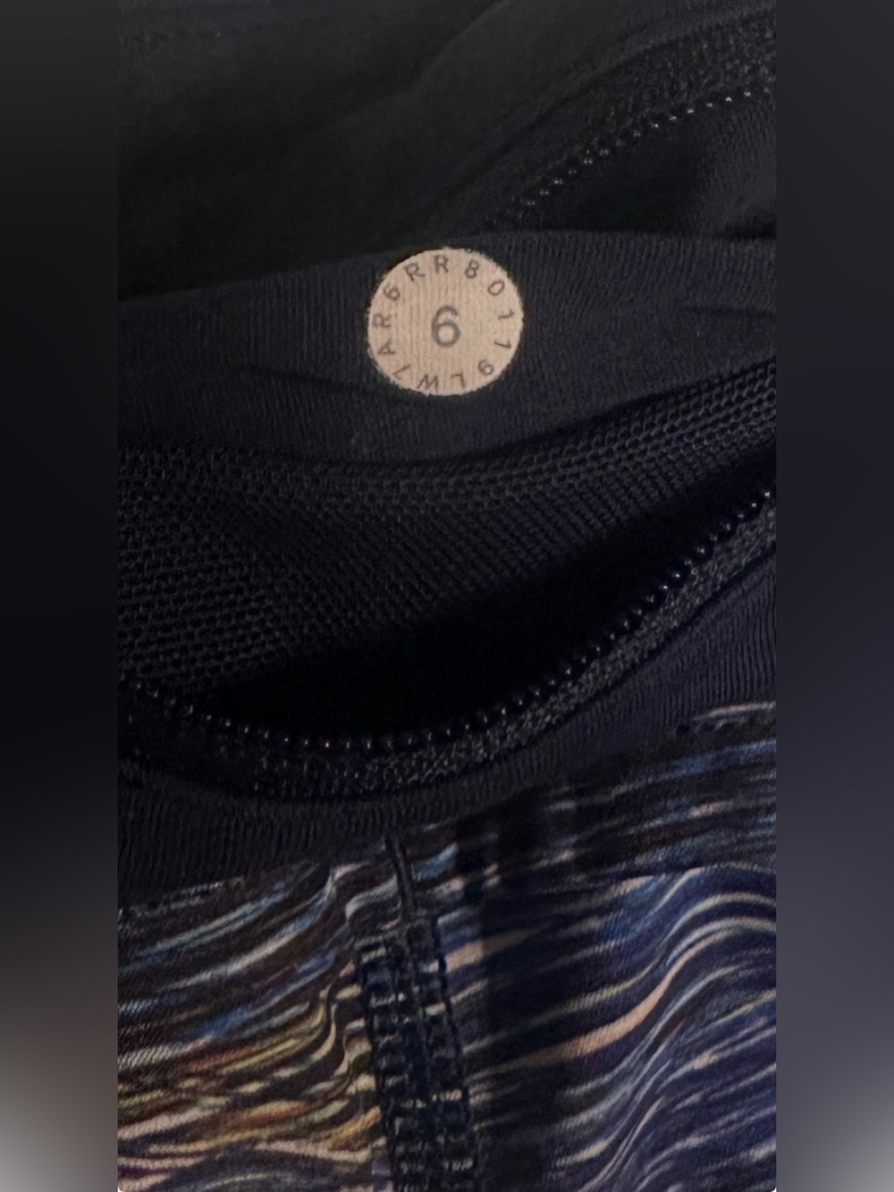 lululemon Speed Up Low Rise Lined Shorts 2.5” Interconnect Blue Multi Size 6 - Picture 7 of 12
